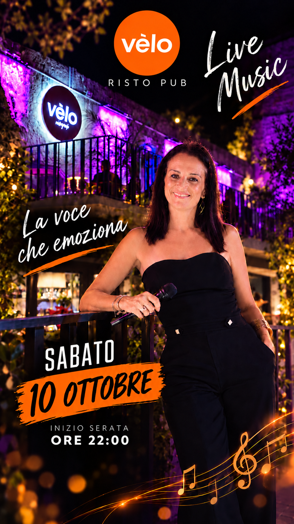 Live Music VÈLO — Sabato 10 ottobre, ore 22:00