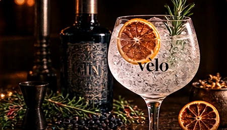 Selezione di gin premium