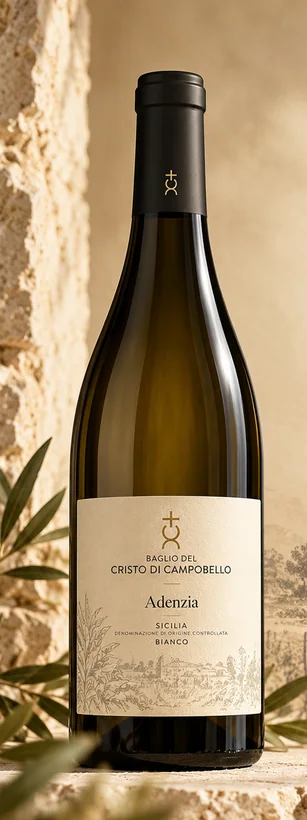 Bottiglia di Adènzia Bianco
