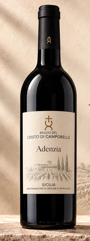 Bottiglia di Adènzia Rosso
