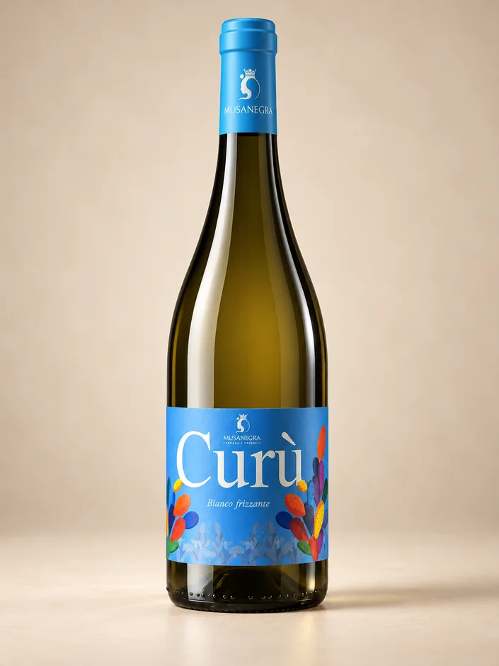 Bottiglia di Curù Bianco Frizzante