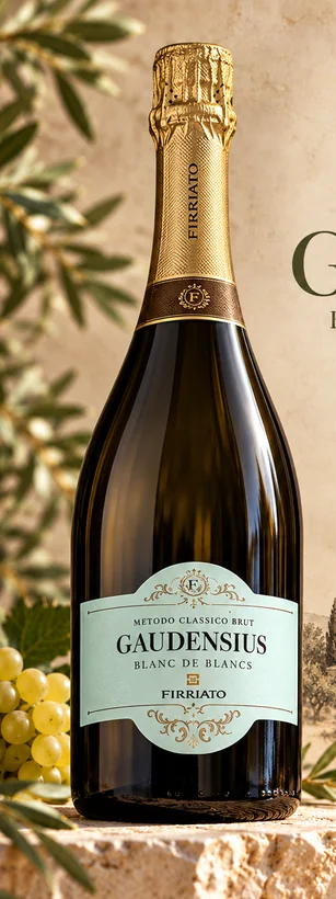 Bottiglia di Gaudensius Blanc de Blancs