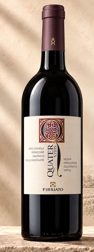 Bottiglia di Quater Vitis Rosso
