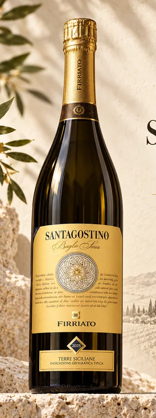 Bottiglia di Santagostino Bianco