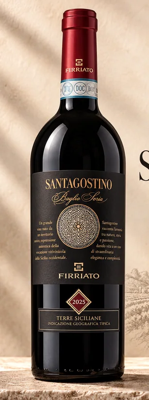 Bottiglia di Santagostino Rosso